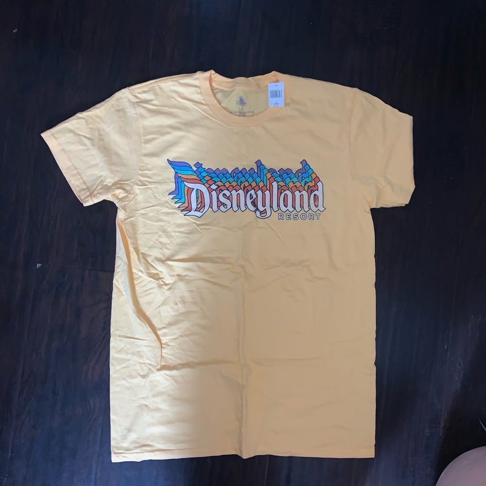 Yellow retro Disney tee